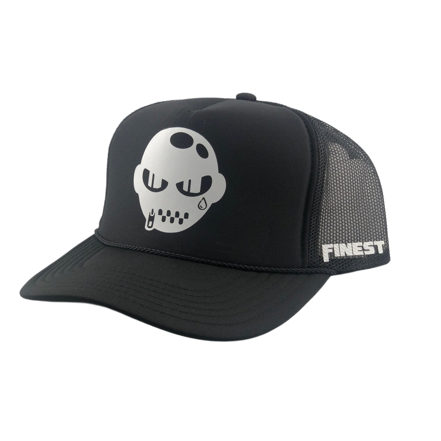 ONLY MEMBERS FOAM TRUCKER HAT-BLACK/WHITE
