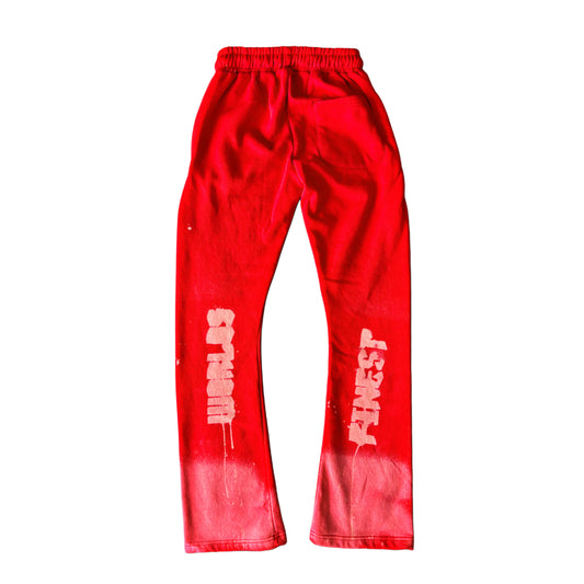 SHADOW SMOKE Flair Pants (RED)
