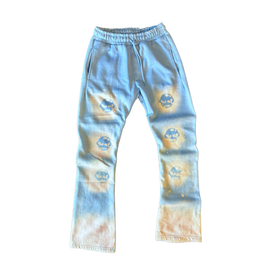 SHADOW SMOKE Flair Pants (SKY BLUE)