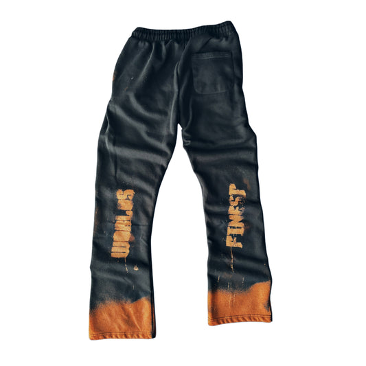SHADOW SMOKE Flair Pants (BLACK)